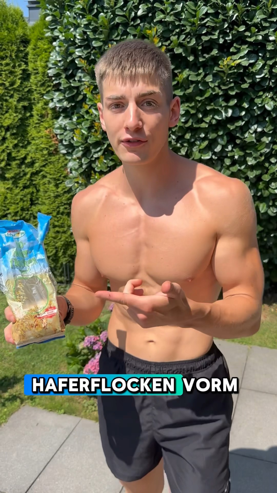 Esst keine Haferflocken 🌾#bodybuilding #haferflocken #gym #testosterone ...