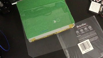 Glass bed and buildtak for Anet A8