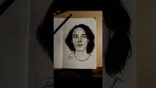 Start vs Finish 🫨 390/500subs |Ren? #art #drawings #sketch