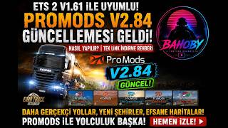 ETS 2 V1.61 ProMods V2.84 Kurulum Rehberi  Tek Link İndirme   Güncel Çözüm  #promods #ets2 #ets2map