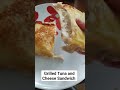 Grilled Tuna and Cheese Sandwich