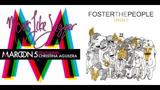 Maroon 5 & Christina Aguilera vs. Foster The People - Kicks Like Jagger (Mashup)
