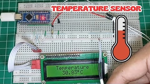 Arduino Temperature Sensor with Thermistor