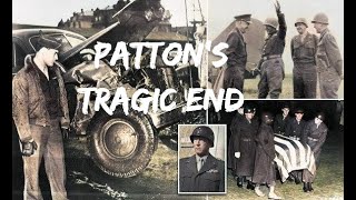 General George Patton - The Dismissal, Death and Conspiracy Theories