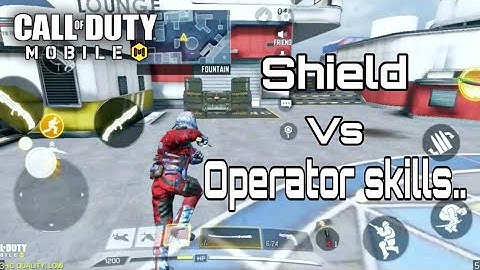 Shield vs Operator skills Cod Mobile..