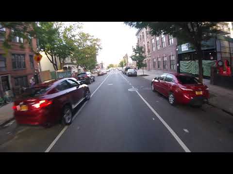 Herkimer St, Brooklyn - Biking NYC pov