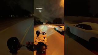 Midnight motorcycle ride 🛵🌕 #motorcycle #midnight #moonlight #kawasaki #gs650