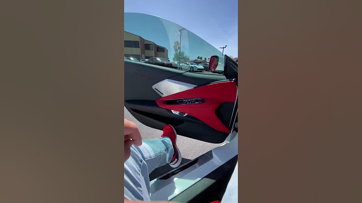 Inside a 2021 C8 Corvette *Z51 Package*