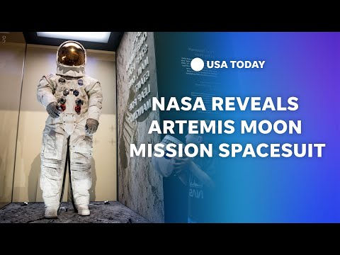 Watch: NASA reveals Artemis Moon mission spacesuit | USA TODAY