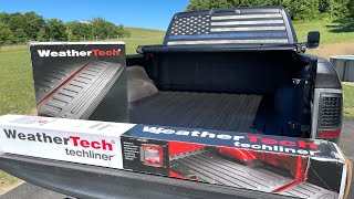 Weathertech Truck Bed Liner Install & Review on a 2016 Ram 2500