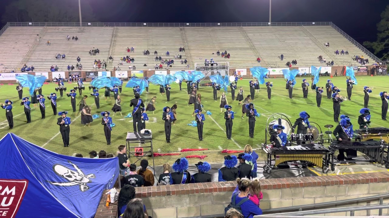 Brunswick High School Marching Pirates Halftime Show Secret Agent