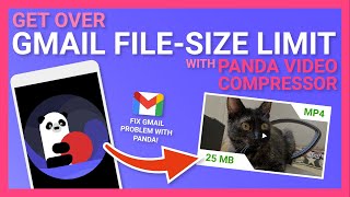 How to get around Gmail attachment file Size Limit? Try Panda Video Compressor on Android. screenshot 4