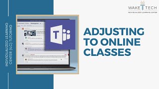 Adjusting to Online Classes