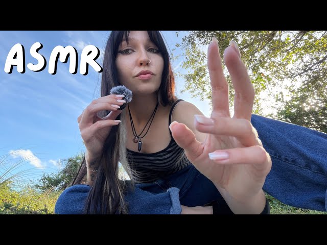 ASMR Outside | Camera Scratching, Exploring, Mega Tingles