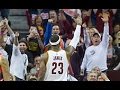 Lebron Swats Shot Salutes