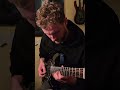 practicing alternate picking scales accending and descending woth metronome on electric guitar