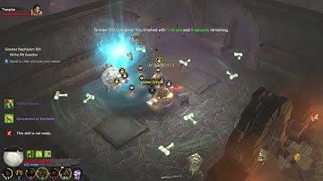 Diablo 3 - Season 13 HC Crusader - part 19 - T 13 XII GR 67 ► 1080p 60fps No commentary ◄