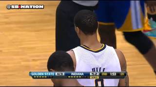 Stephen Curry Drops George Hill