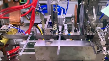 British Style Hose Clamp Manufacturing Machine-Welding Assembly #hoseclampmachine #hoseclamp