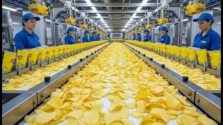 Inside A Modern Lays Production Factory From Potato To Chips The Whole Process