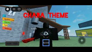 Chara theme | real knife | i ain't stupid #roblox 