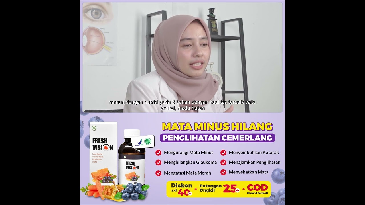 FRESH VISION BANTU ATASI MATA MINUS
