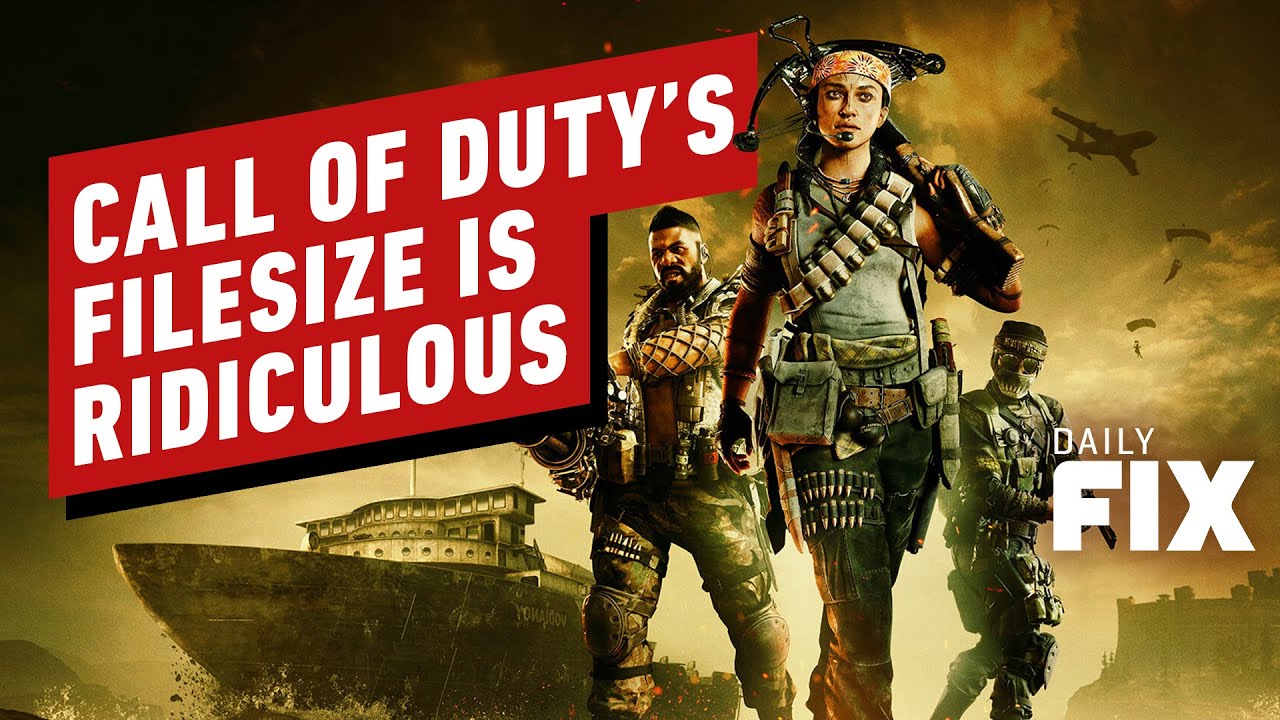 Cod File Size Meme Call of Duty Reaches Its Most Ridiculous Filesizes Yet - IGN Daily Fix ...