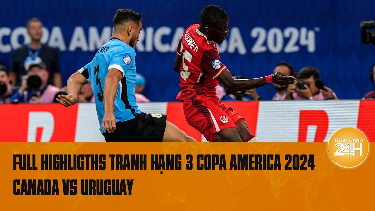 [FULL HIGHLIGHTS] 90 phút đôi công mãn nhãn, bất phân thắng bại | Tranh hạng 3 Copa America 2024