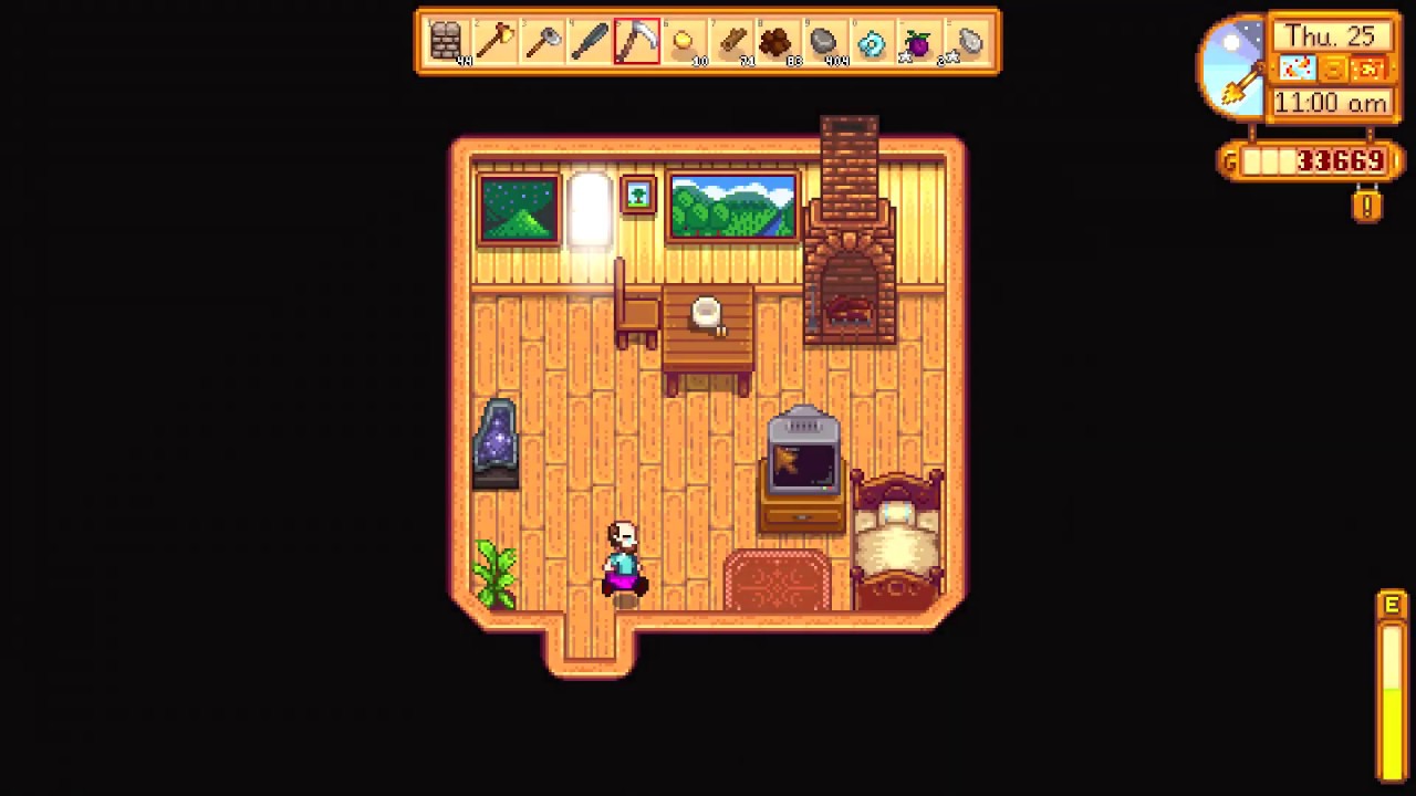 How to learn Warp Totem Mountains recipe Stardew Valley 1.4 YouTube