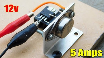 Constant 12v/5 Amps DC Supply Circuit Make very Easy | 2N3055 Transistor