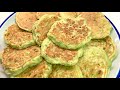 Estas tortitas de CALABACÍN siempre triunfan. Receta muy fácil y rápida