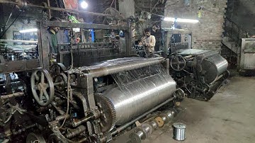 Mosquito Safety Window Screens Making in Net Weaving Factory