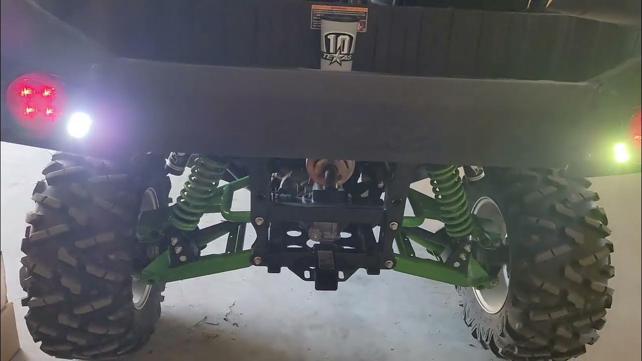 kawasaki Teryx reverse lights YouTube