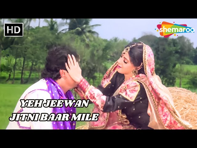 Yeh Jeewan Jitni Baar Mile | Banjaran (1991) | Sridevi ,Rishi Kapoor | Alka Yagnik Hit Songs class=