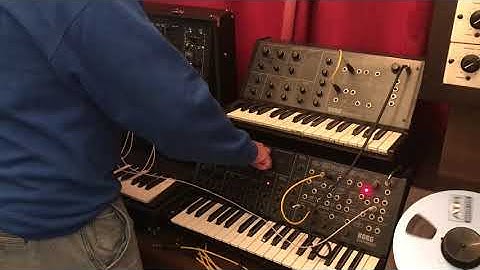 ARP2600, korg MS10 + Korg MS20