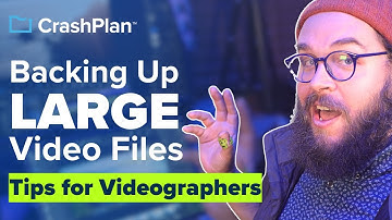 How to Back Up LARGE Video Files: Tips for Videographers