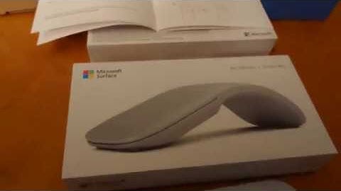 Connecting Microsoft Surface Arc Mouse ( Souris Arc)  to a Macbook Air - macOS Mojave - 2019 July 17