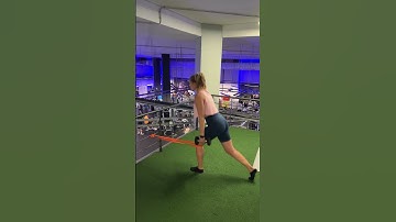 Banded Reverse Lunges TKE
