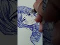 Anime girl Sketch ✏️ #art #animeeart #drawing #sketch