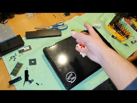 eMashines E725 CPU Upgrade By:NSC - YouTube