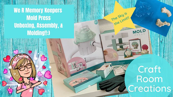 We R Memory Keepers Mold Press Unboxing, Assemble, & How to use Tutorial