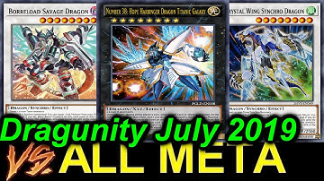 【YGOPRO】DRAGUNITY VS ALL META JULY 2019