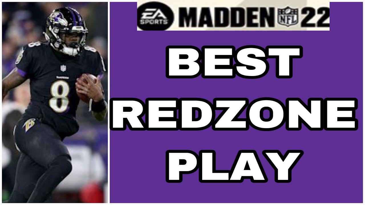 MADDEN 22 BEST REDZONE PLAY IN THE GAME ‼️ WIN EVERY GAME IN MADDEN