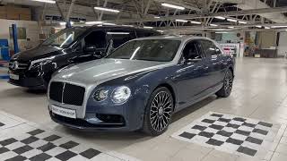 Bentley Flying Spur - ремонт ШГУ, доп мультимедиа, круговой обзор