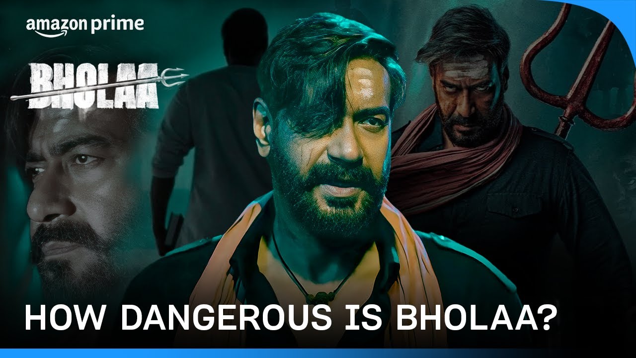 Bholaa is set free  Ajay Devgn Tabu Deepak Dobriyal  Prime Video India