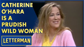 Catherine O'Hara Is A Prudish Wild Woman | Letterman