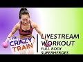 HIIT LIVE 123 - 1 HOUR - Superheroes! - Full body workout