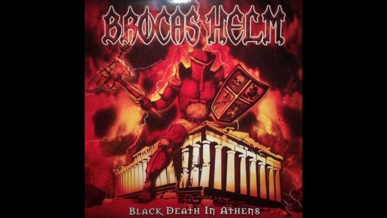 Brocas Helm - Black Death In Athens ( Full Album )