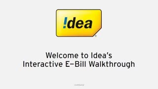 Idea's Interactive E-Bill Walkthrough screenshot 5