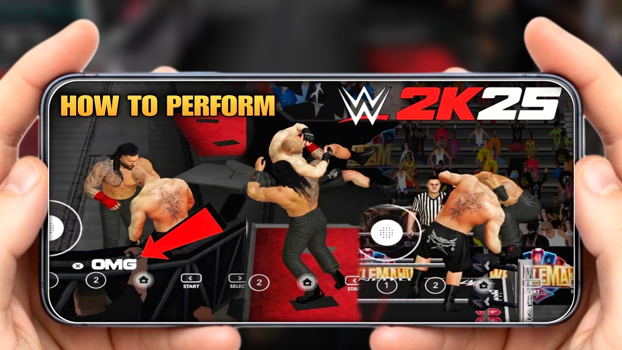🔥 UNBELIEVABLE OMG MOMENTS in WWE 2K25 Wii Mod! | INSANE Finishers on Dolphin Emulator 😱💥